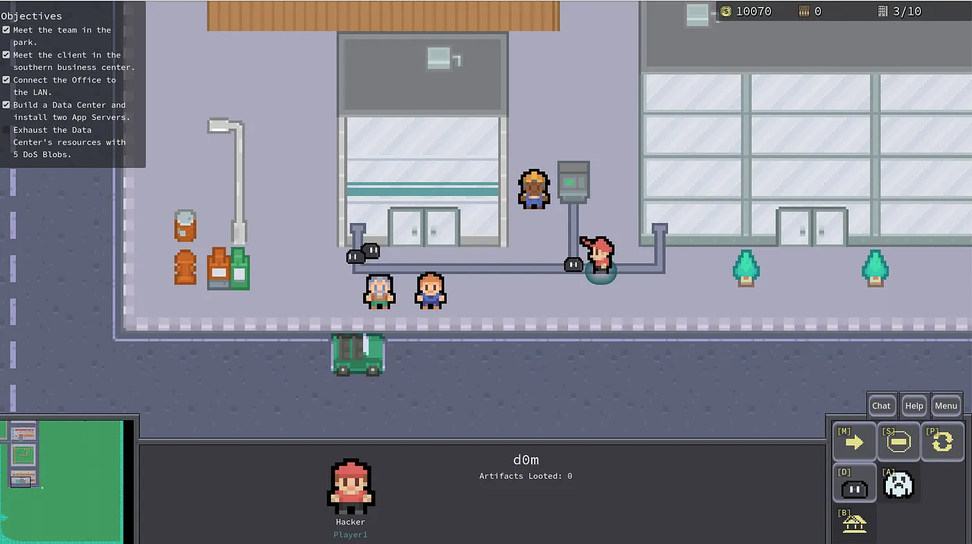 Hack Back Level 1 Gameplay